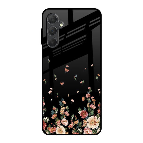 Floating Floral Print Samsung Galaxy M54 5G Glass Back Cover Online