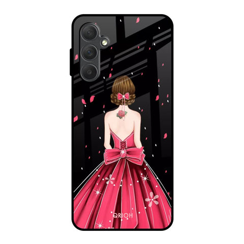 Fashion Princess Samsung Galaxy M54 5G Glass Back Cover Online