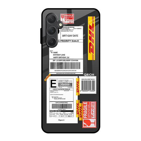 Cool Barcode Label Samsung Galaxy M54 5G Glass Back Cover Online