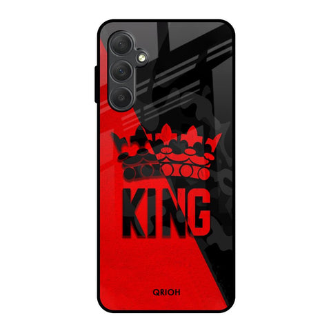 I Am A King Samsung Galaxy M54 5G Glass Back Cover Online