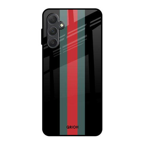 Vertical Stripes Samsung Galaxy M54 5G Glass Back Cover Online