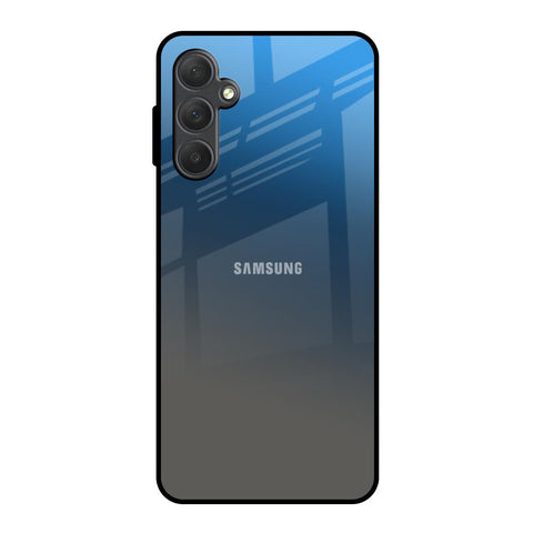 Blue Grey Ombre Samsung Galaxy M54 5G Glass Back Cover Online