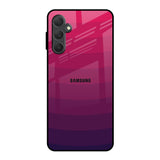 Wavy Pink Pattern Samsung Galaxy M54 5G Glass Back Cover Online