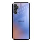 Blue Aura Samsung Galaxy M54 5G Glass Back Cover Online