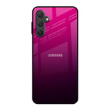 Purple Ombre Pattern Samsung Galaxy M54 5G Glass Back Cover Online