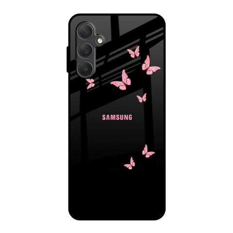 Fly Butterfly Samsung Galaxy M54 5G Glass Back Cover Online