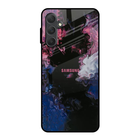 Smudge Brush Samsung Galaxy M54 5G Glass Back Cover Online