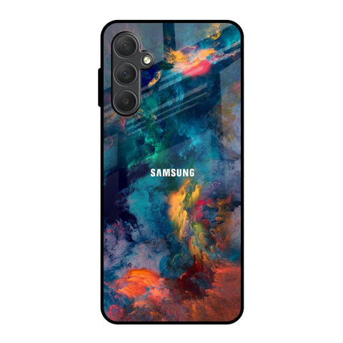 Colored Storm Samsung Galaxy M54 5G Glass Back Cover Online