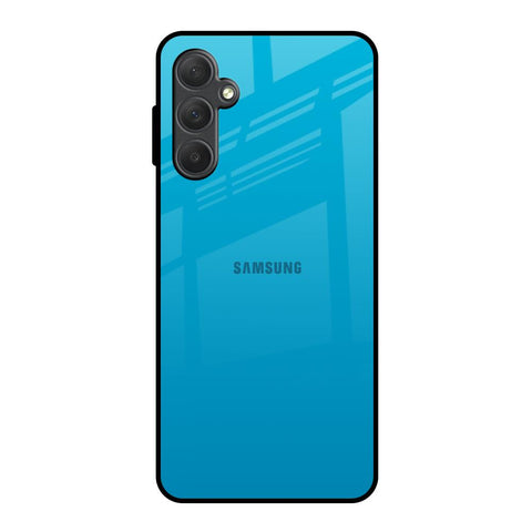 Blue Aqua Samsung Galaxy M54 5G Glass Back Cover Online