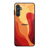 Magma Color Pattern Samsung Galaxy M54 5G Glass Back Cover Online