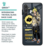 Cool Sanji Glass Case for Samsung Galaxy M54 5G