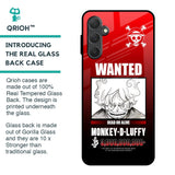 Luffy Wanted Glass Case for Samsung Galaxy M54 5G