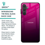 Purple Ombre Pattern Glass Case for Samsung Galaxy M54 5G