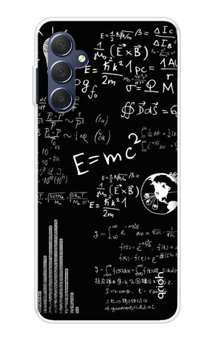 Equation Doodle Samsung Galaxy M54 5G Back Cover