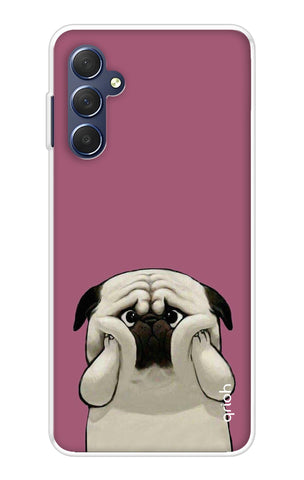 Chubby Dog Samsung Galaxy M54 5G Back Cover