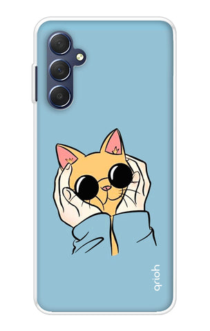 Attitude Cat Samsung Galaxy M54 5G Back Cover