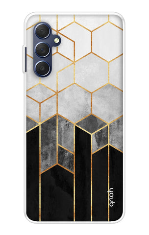 Hexagonal Pattern Samsung Galaxy M54 5G Back Cover