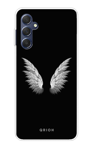 White Angel Wings Samsung Galaxy M54 5G Back Cover