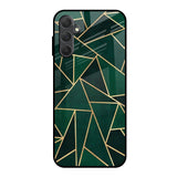 Abstract Green Samsung Galaxy M14 5G Glass Back Cover Online