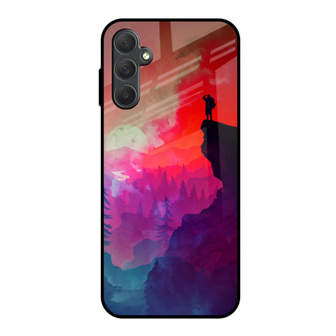 Dream So High Samsung Galaxy M14 5G Glass Back Cover Online