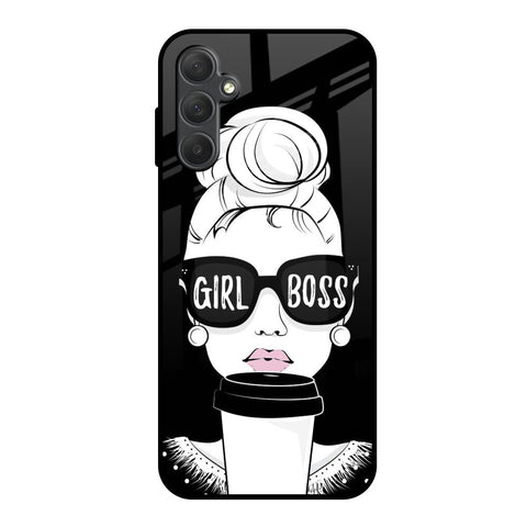 Girl Boss Samsung Galaxy M14 5G Glass Back Cover Online