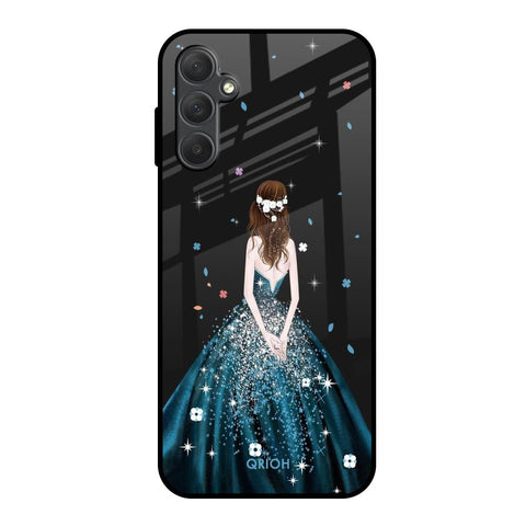 Queen Of Fashion Samsung Galaxy M14 5G Glass Back Cover Online