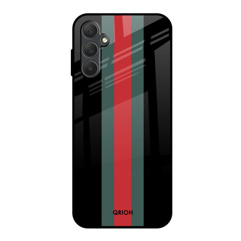 Vertical Stripes Samsung Galaxy M14 5G Glass Back Cover Online