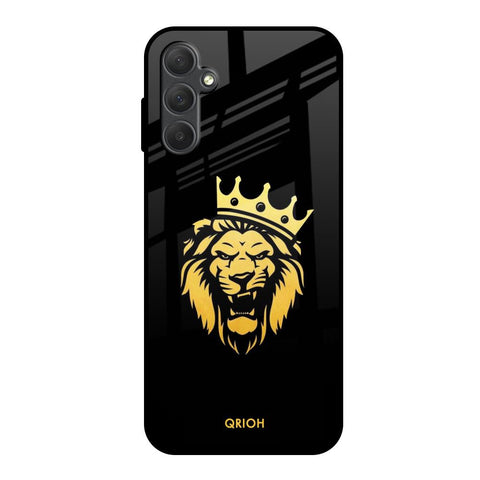 Lion The King Samsung Galaxy M14 5G Glass Back Cover Online