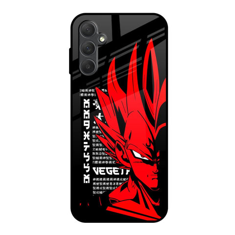 Red Vegeta Samsung Galaxy M14 5G Glass Back Cover Online