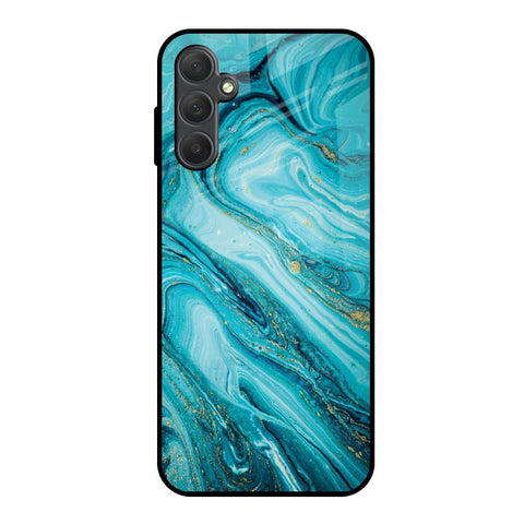 Ocean Marble Samsung Galaxy M14 5G Glass Back Cover Online