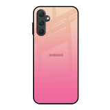 Pastel Pink Gradient Samsung Galaxy M14 5G Glass Back Cover Online