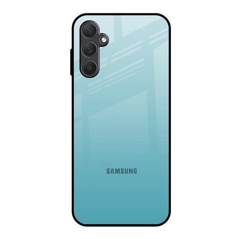 Arctic Blue Samsung Galaxy M14 5G Glass Back Cover Online