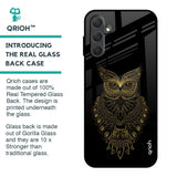 Golden Owl Glass Case for Samsung Galaxy M14 5G