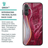 Crimson Ruby Glass Case for Samsung Galaxy M14 5G