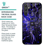 Techno Color Pattern Glass Case For Samsung Galaxy M14 5G