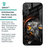 Aggressive Lion Glass Case for Samsung Galaxy M14 5G