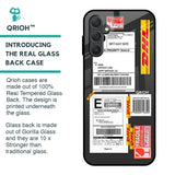 Cool Barcode Label Glass Case For Samsung Galaxy M14 5G