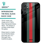 Vertical Stripes Glass Case for Samsung Galaxy M14 5G