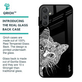 Kitten Mandala Glass Case for Samsung Galaxy M14 5G