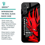 Red Vegeta Glass Case for Samsung Galaxy M14 5G