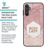 Boss Lady Glass Case for Samsung Galaxy M14 5G