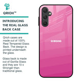 Pink Ribbon Caddy Glass Case for Samsung Galaxy M14 5G