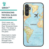 Fly Around The World Glass Case for Samsung Galaxy M14 5G