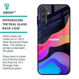 Colorful Fluid Glass Case for Samsung Galaxy M14 5G