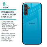 Blue Aqua Glass Case for Samsung Galaxy M14 5G