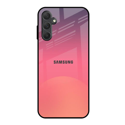 Sunset Orange Samsung Galaxy M14 5G Glass Cases & Covers Online