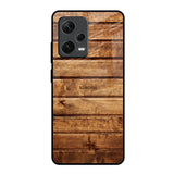 Wooden Planks Redmi Note 12 Pro Plus 5G Glass Back Cover Online