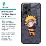 Orange Chubby Glass Case for Redmi Note 12 Pro Plus 5G