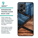 Wooden Tiles Glass Case for Redmi Note 12 Pro Plus 5G