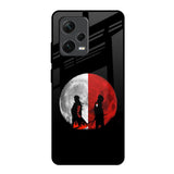 Anime Red Moon Redmi Note 12 Pro 5G Glass Back Cover Online